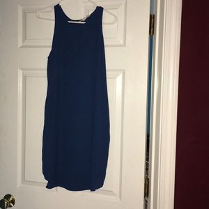 Blue dress